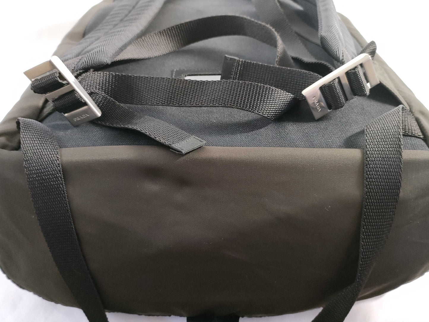 PRADA Nylon Backpack Green