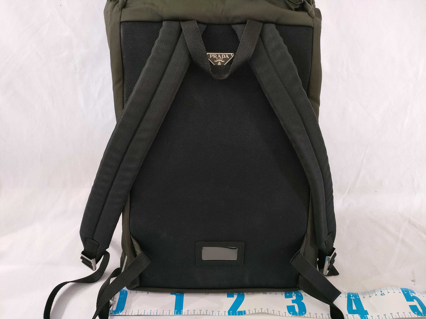 PRADA Nylon Backpack Green