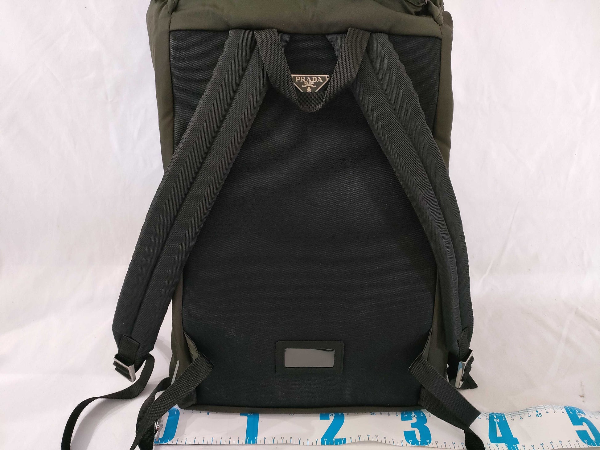 PRADA Nylon Backpack Green