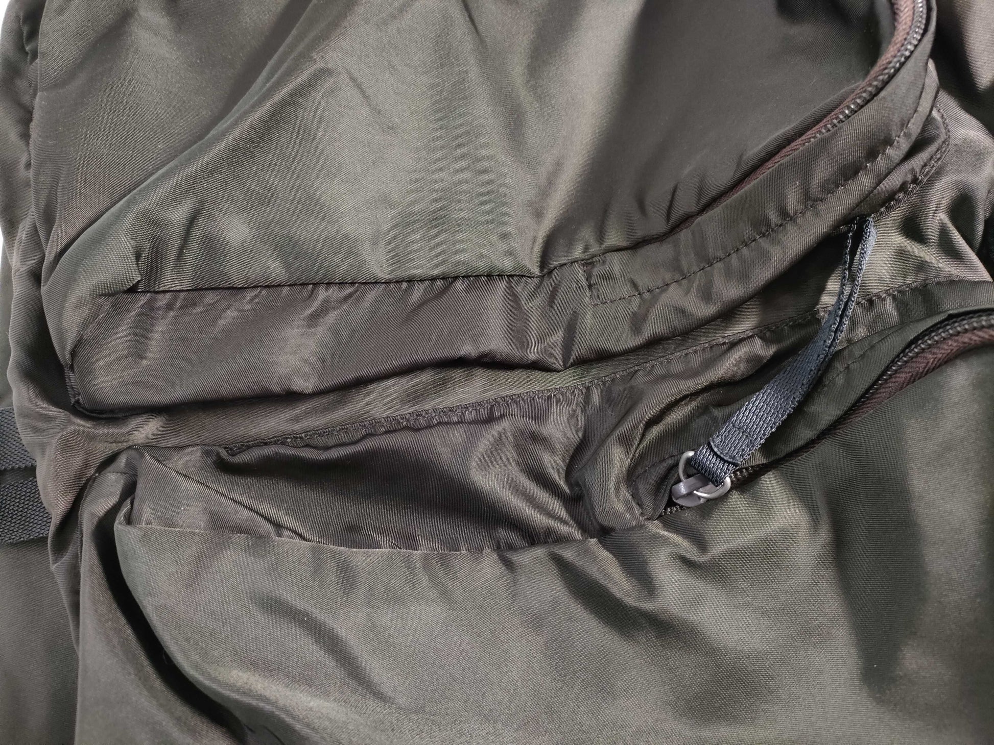 PRADA Nylon Backpack Green
