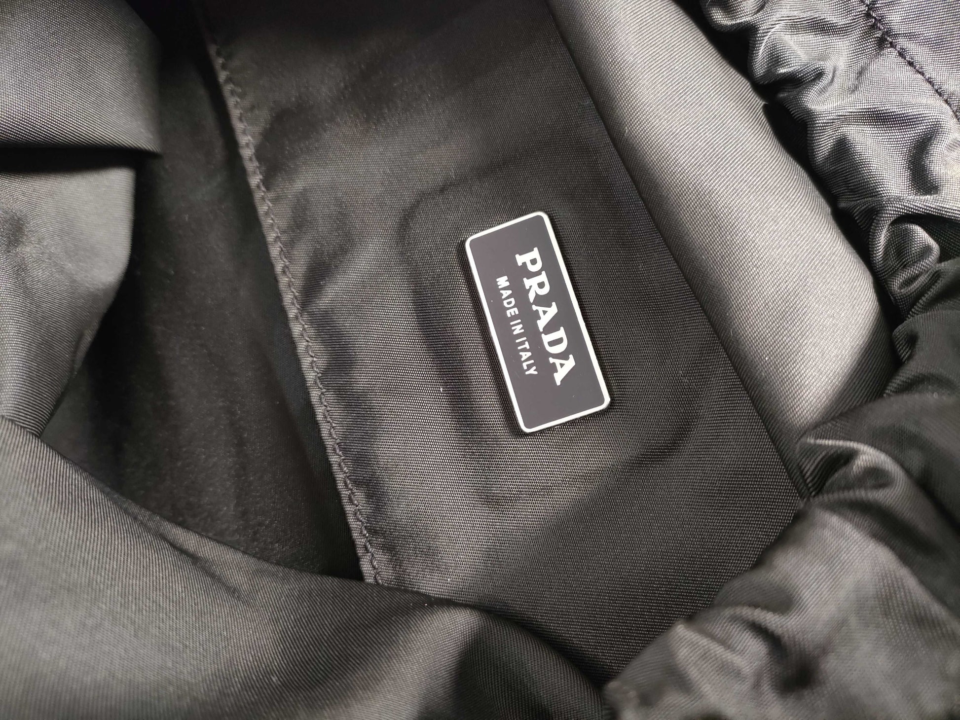 PRADA Nylon Backpack Green