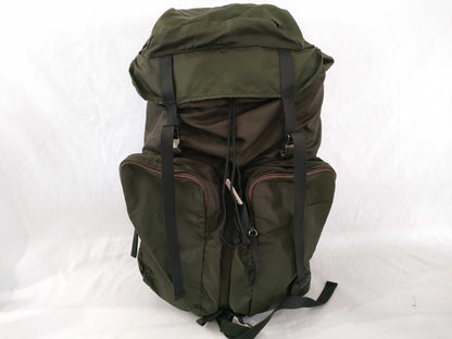 PRADA Nylon Backpack Green