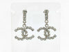 CHANEL Coco Mark Rhinestone 00A Earrings