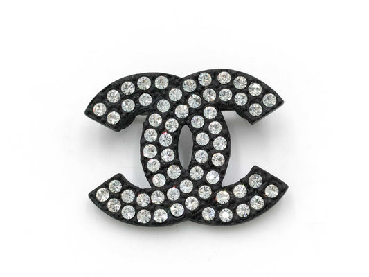 CHANEL Coco Mark Rhinestone 02A Brooch