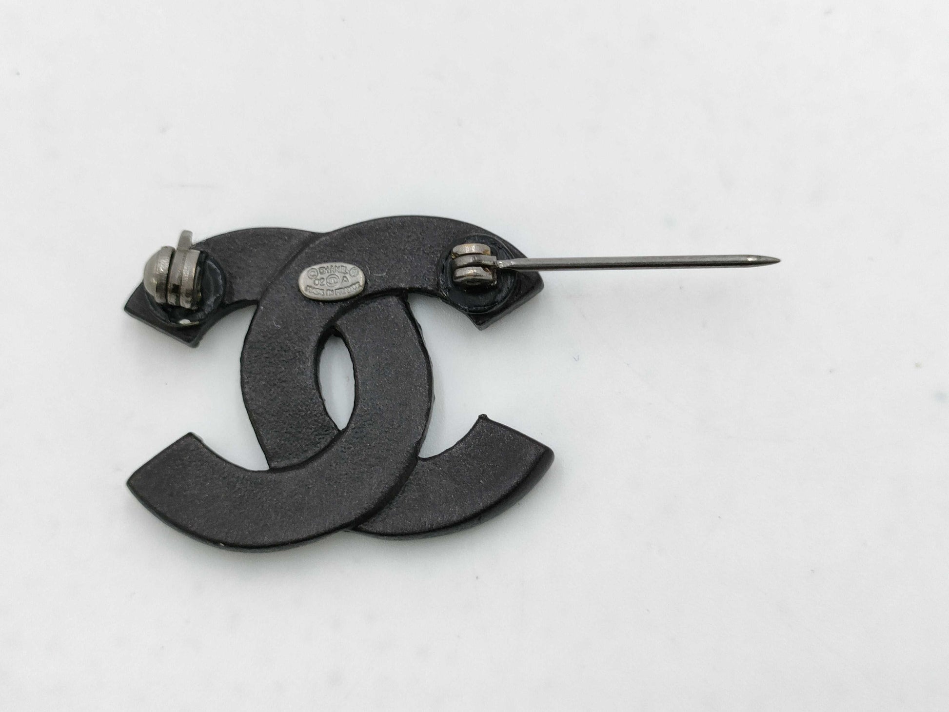 CHANEL Coco Mark Rhinestone 02A Brooch