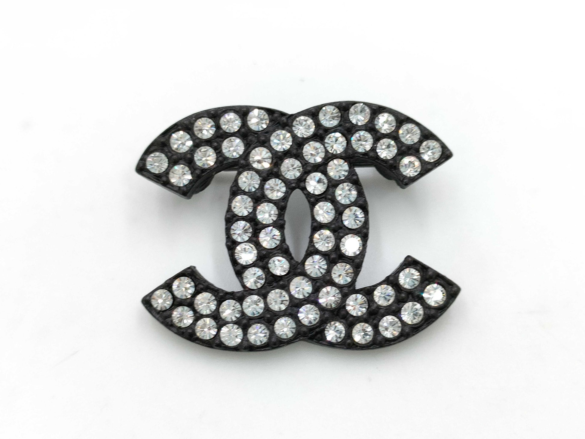 CHANEL Coco Mark Rhinestone 02A Brooch