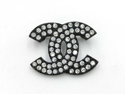 CHANEL Coco Mark Rhinestone 02A Brooch