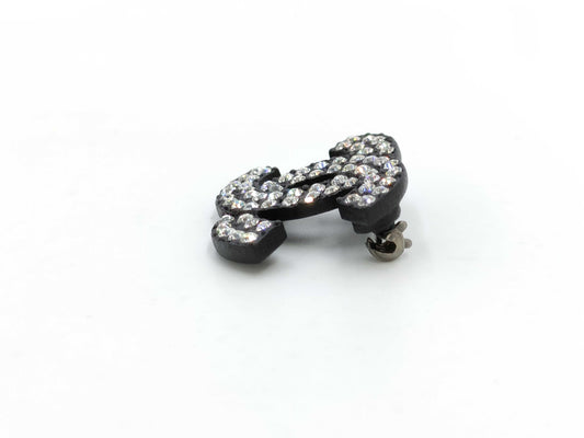 CHANEL Coco Mark Rhinestone 02A Brooch