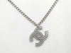 CHANEL Coco Mark Punching Long 03P Necklace