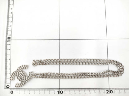 CHANEL Coco Mark Punching Long 03P Necklace