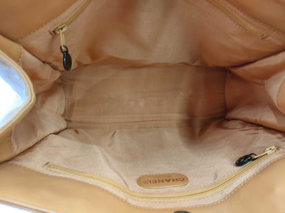CHANEL Leather 53***** Tote Bag