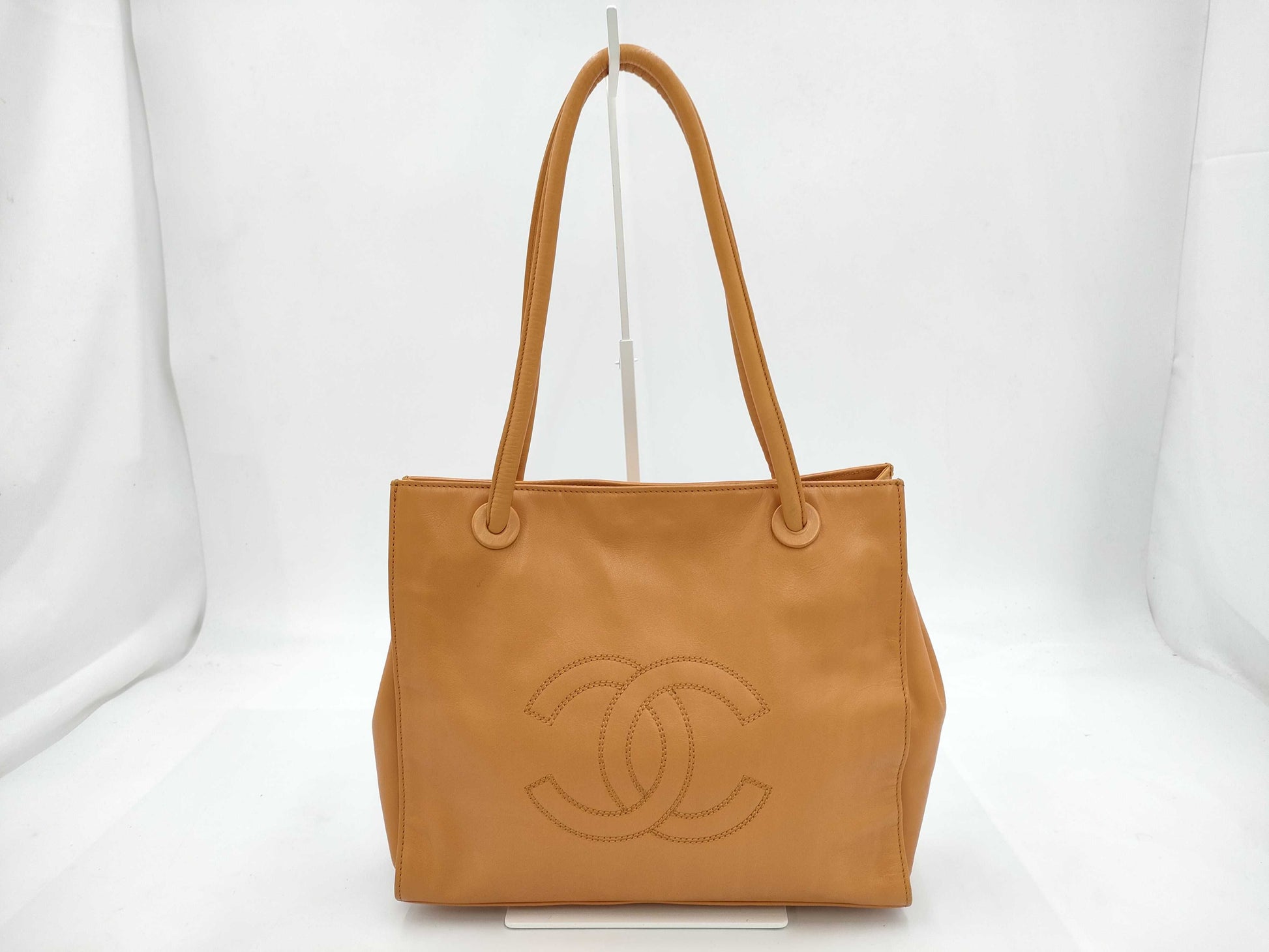 CHANEL Leather 53***** Tote Bag