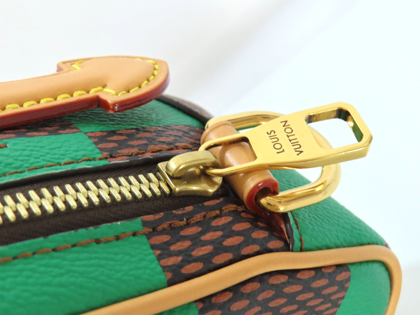 LOUIS VUITTON RFID Verified Damier Pop Chess Messenger Bag N40563 RFID Shoulder Bag