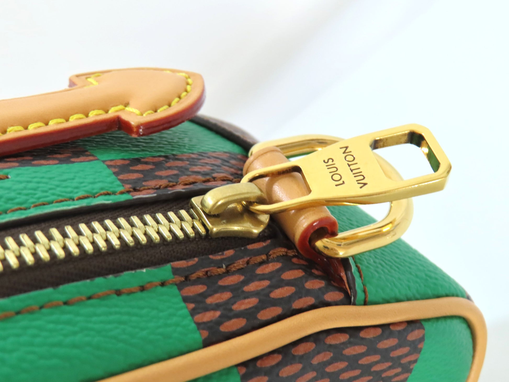LOUIS VUITTON RFID Verified Damier Pop Chess Messenger Bag N40563 RFID Shoulder Bag