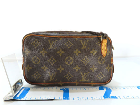 LOUIS VUITTON 873TH Monogram Monogram Pochette Marly Bandouliere M51828 873TH Shoulder Bag