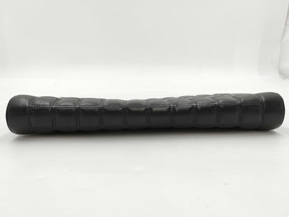 CHANEL Chocolate Bar Clasp Clutch Bag, Black, Rum, 6637681 Clutch Bag
