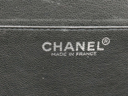 CHANEL Chocolate Bar Clasp Clutch Bag, Black, Rum, 6637681 Clutch Bag