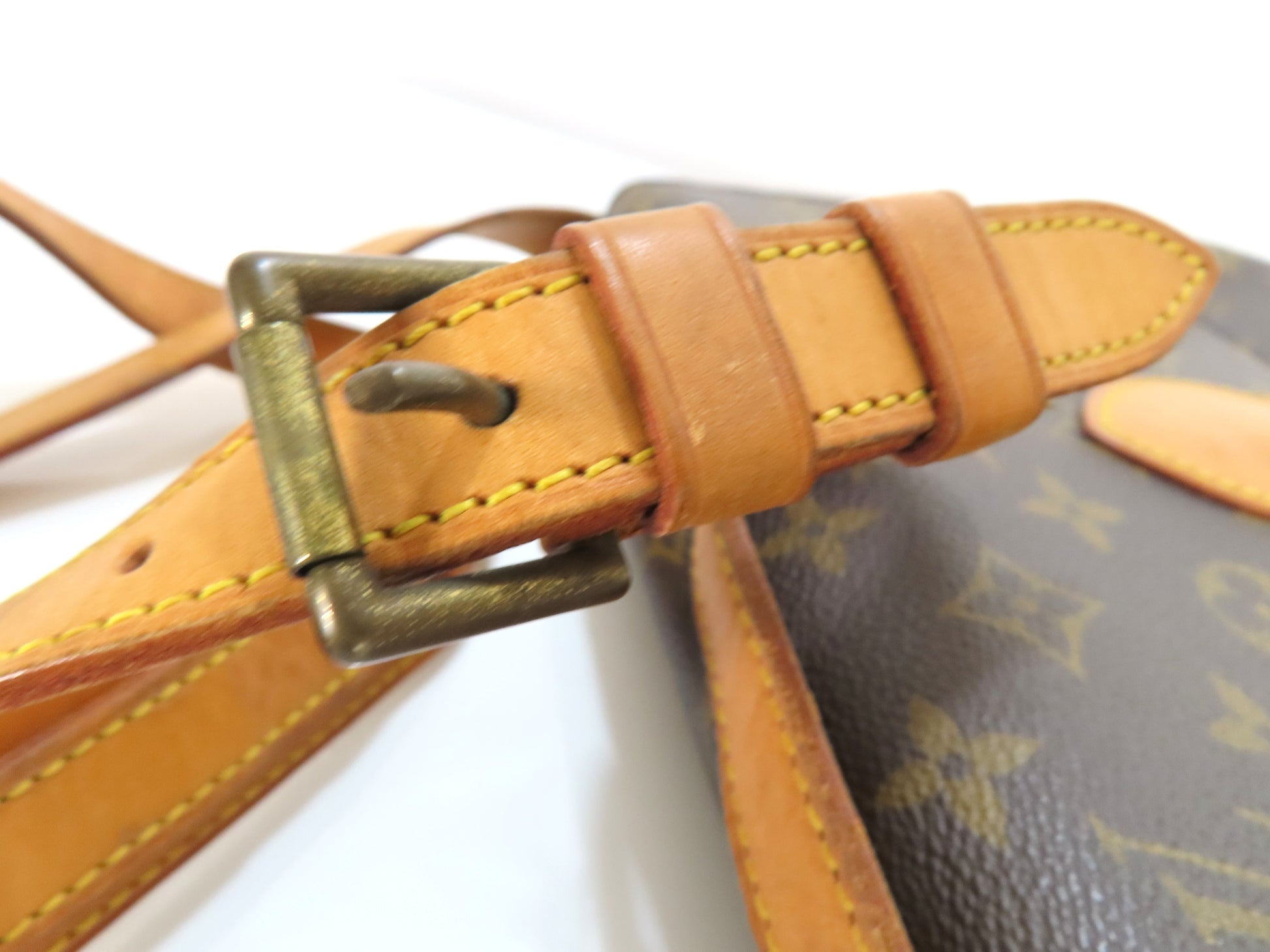LOUIS VUITTON Monogram Saint-Cloud M51242 TH0965 Shoulder Bag