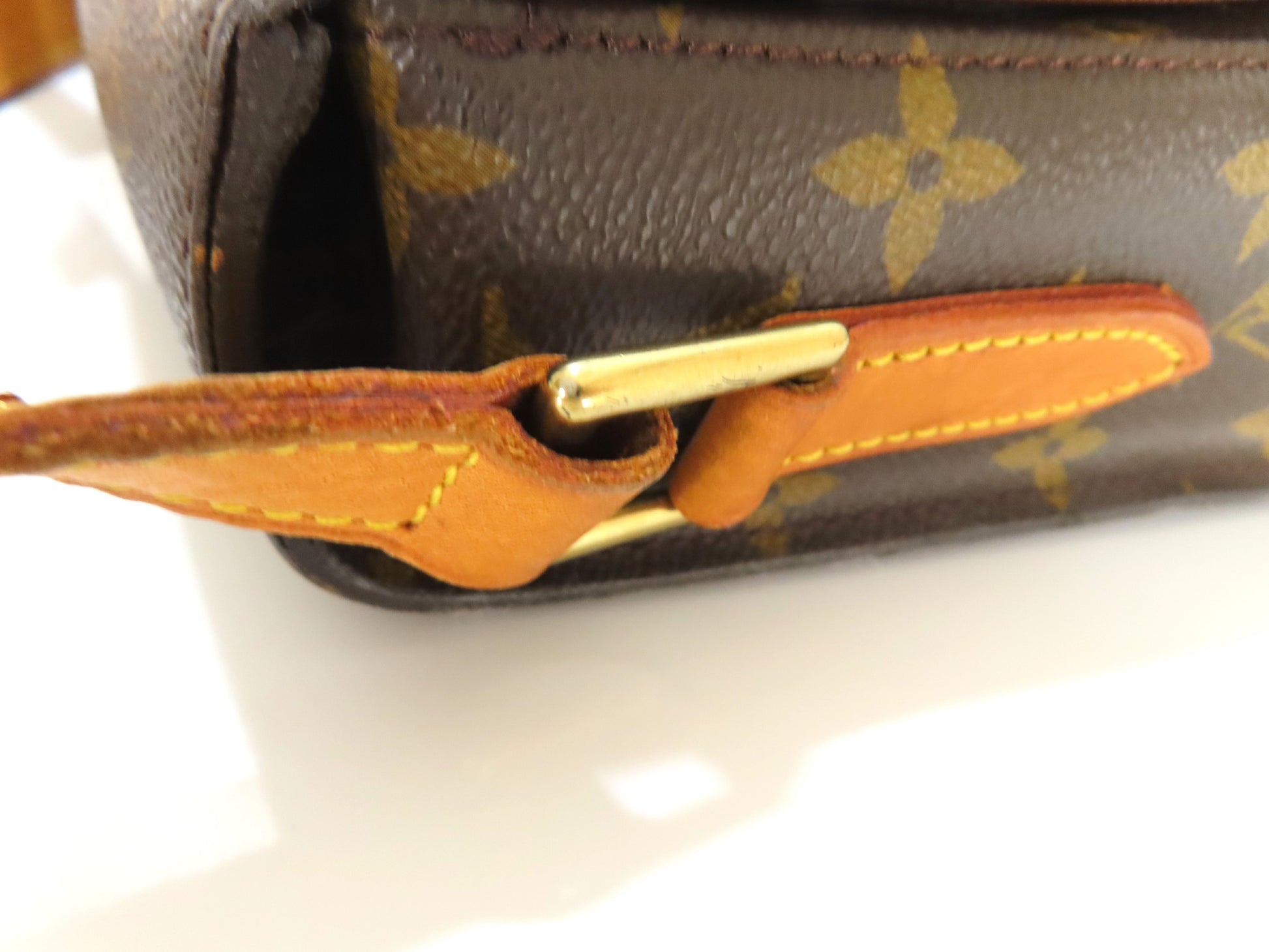 LOUIS VUITTON Monogram Saint-Cloud M51242 TH0965 Shoulder Bag