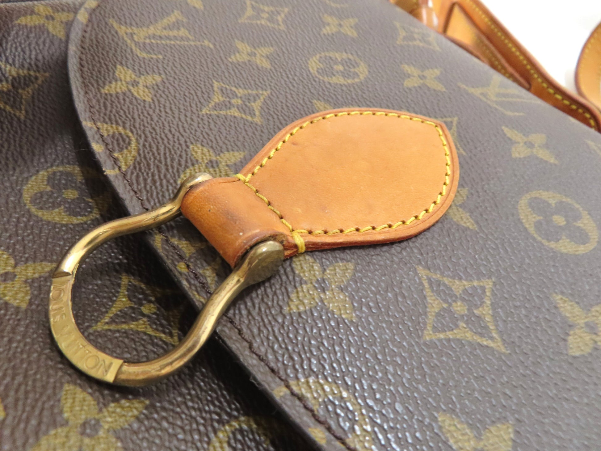 LOUIS VUITTON Monogram Saint-Cloud M51242 TH0965 Shoulder Bag