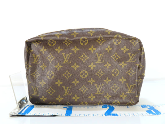 LOUIS VUITTON Monogram Truss Toilette 28 M47522 No.8912 Pouch