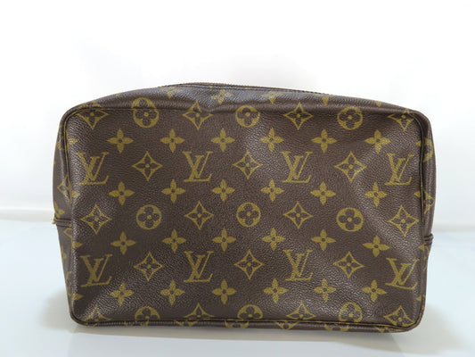 LOUIS VUITTON Monogram Truss Toilette 28 M47522 No.8912 Pouch