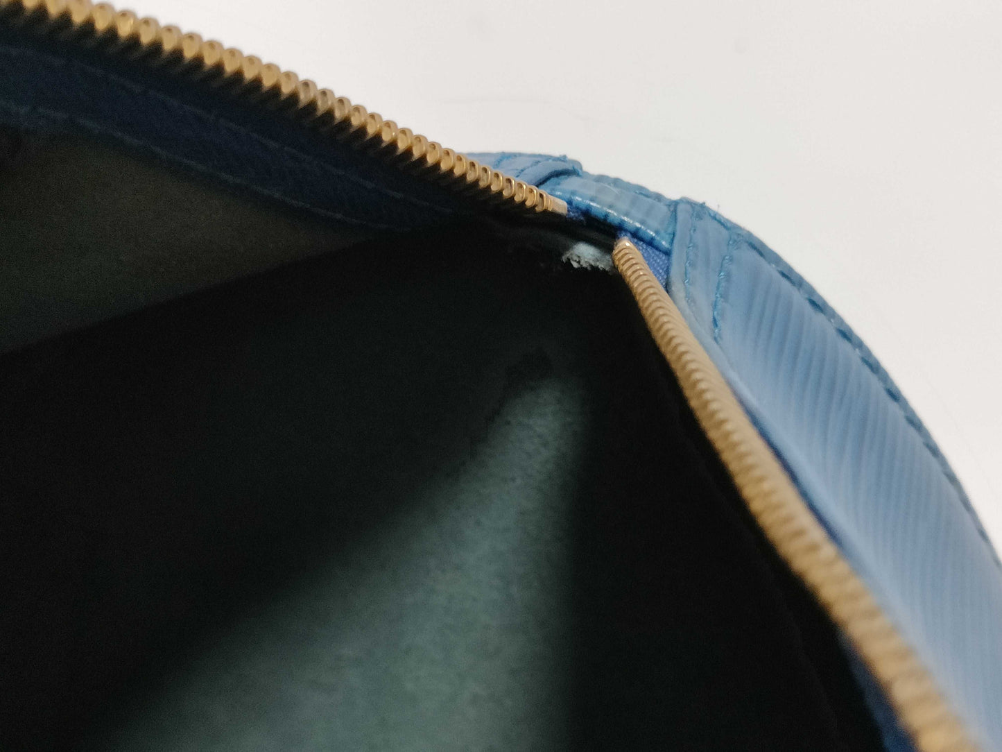 LOUIS VUITTON Epi Speedy 30 Toledo Blue M43005 VI0974 Handbag