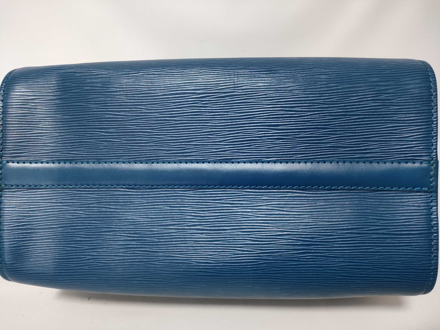 LOUIS VUITTON Epi Speedy 30 Toledo Blue M43005 VI0974 Handbag
