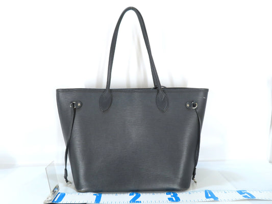 LOUIS VUITTON Epi Neverfull MM Noir M40932 CA1173 Tote Bag