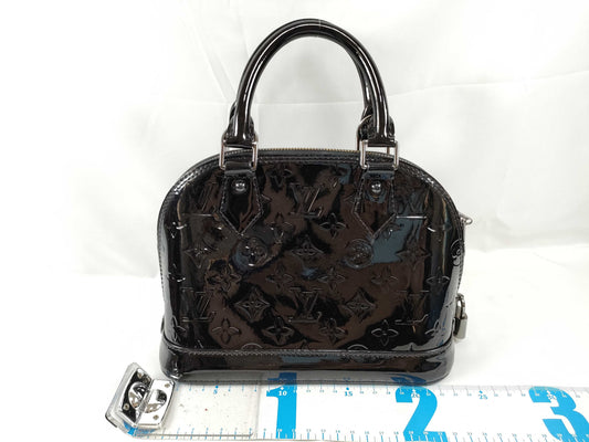 LOUIS VUITTON FL 5103 RFID Unverified Vernis Louis Vuitton Alma BB Handbag