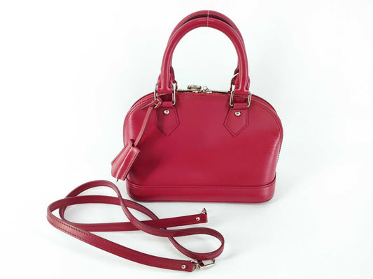 LOUIS VUITTON MI 0154 Epi Louis Vuitton Alma BB Handbag