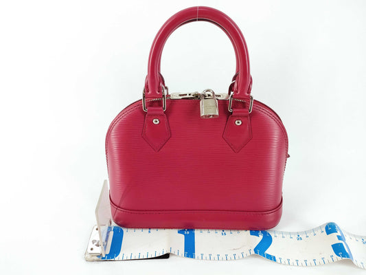 LOUIS VUITTON MI 0154 Epi Louis Vuitton Alma BB Handbag