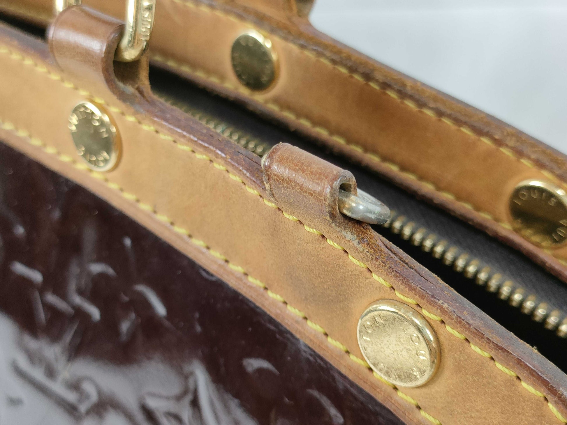 LOUIS VUITTON AA 4191 RFID Unverified Vernis Louis Vuitton Handbag