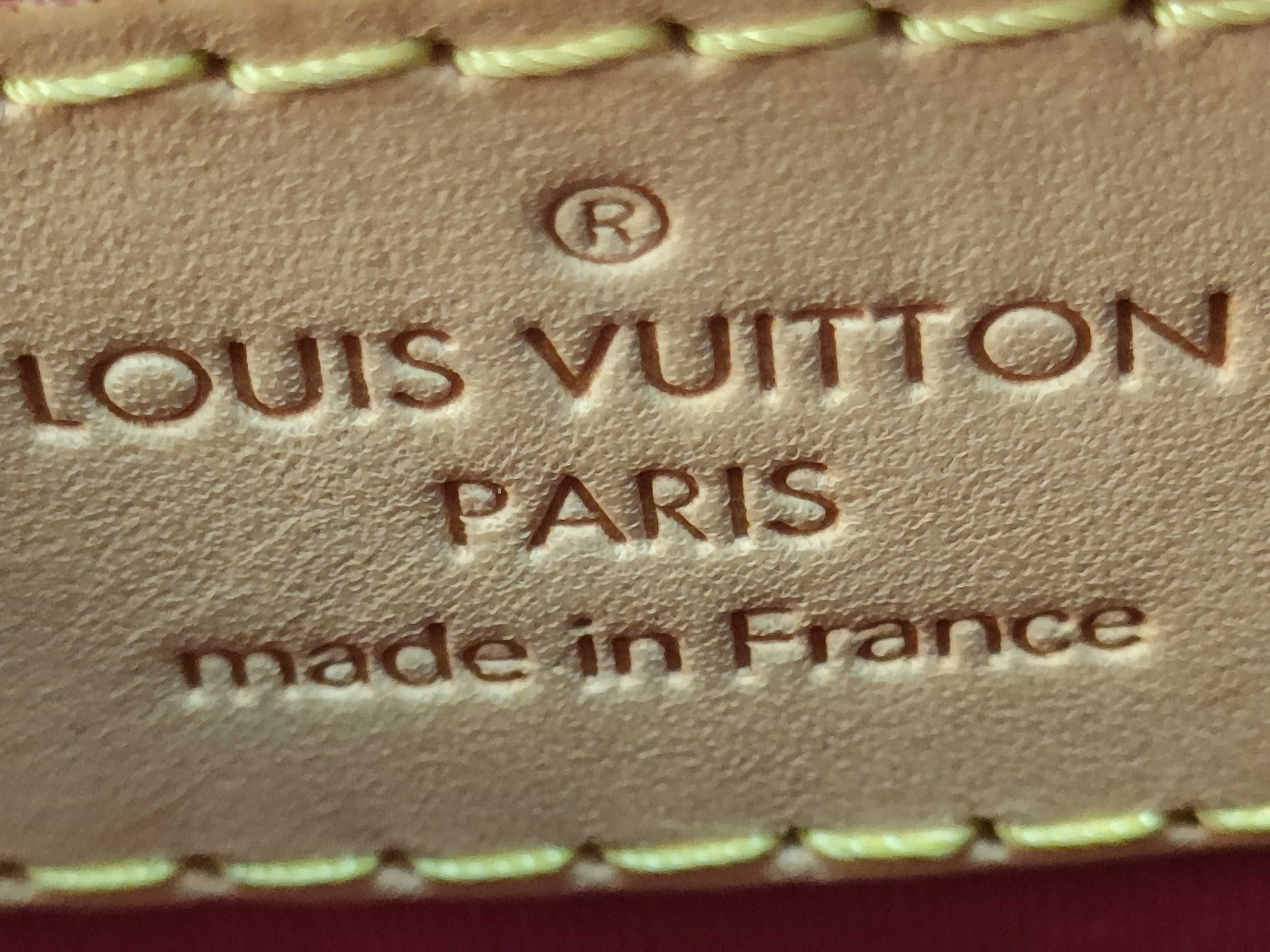 LOUIS VUITTON MI 0134 RFID Unverified Vernis Louis Vuitton Alma BB Handbag