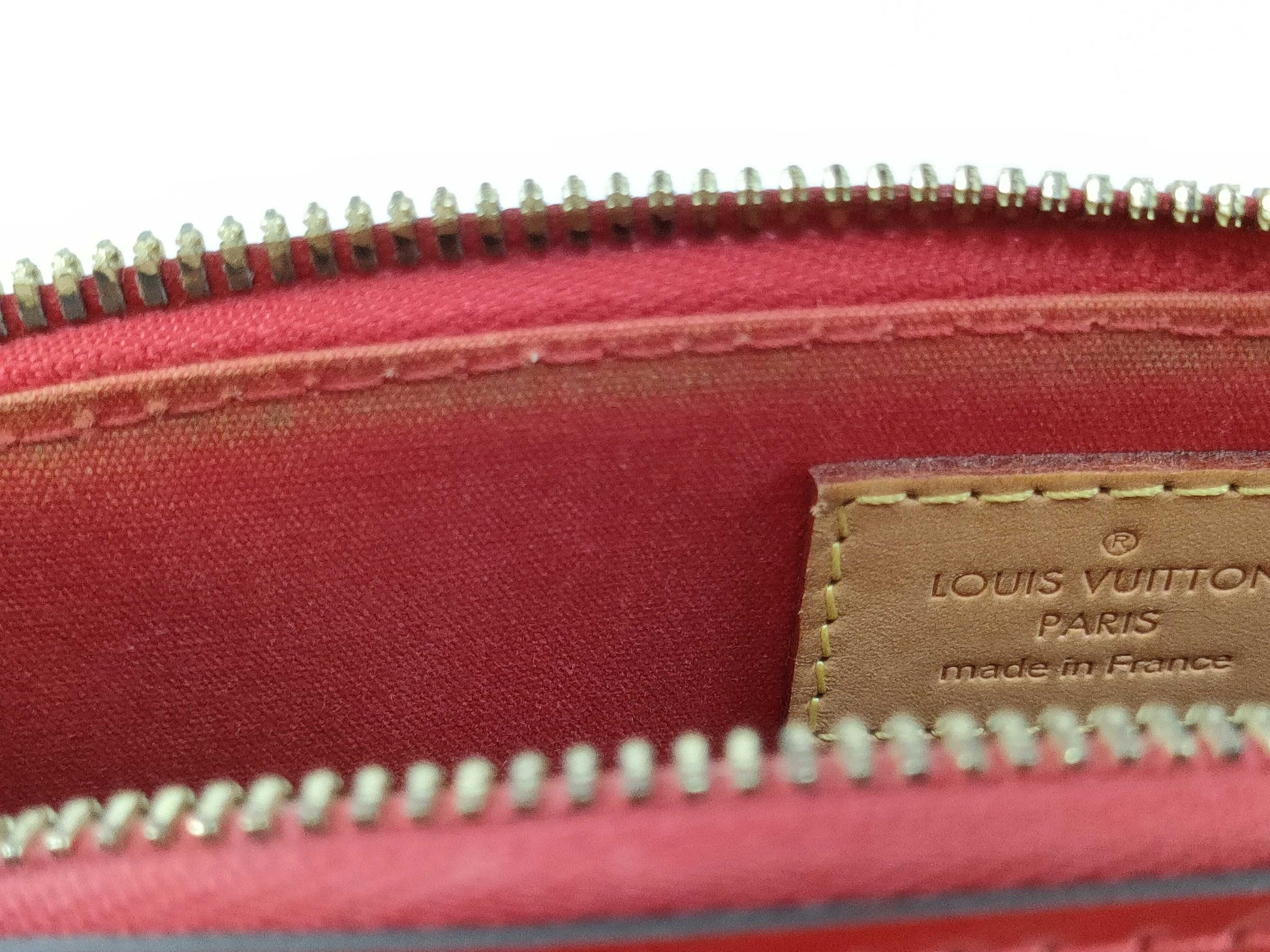 LOUIS VUITTON FL 2165 RFID Unverified Vernis Louis Vuitton Alma BB Handbag
