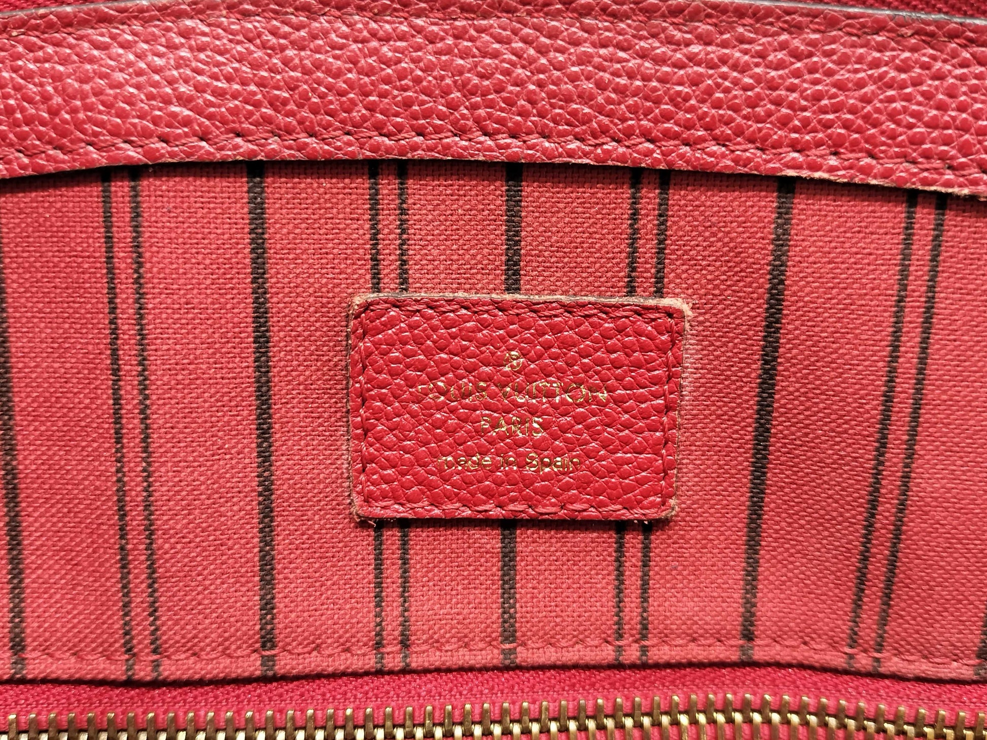 LOUIS VUITTON CA 1196 Monogram Empreinte Louis Vuitton Handbag