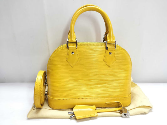 LOUIS VUITTON FL3183 Epi Louis Vuitton Alma BB Handbag