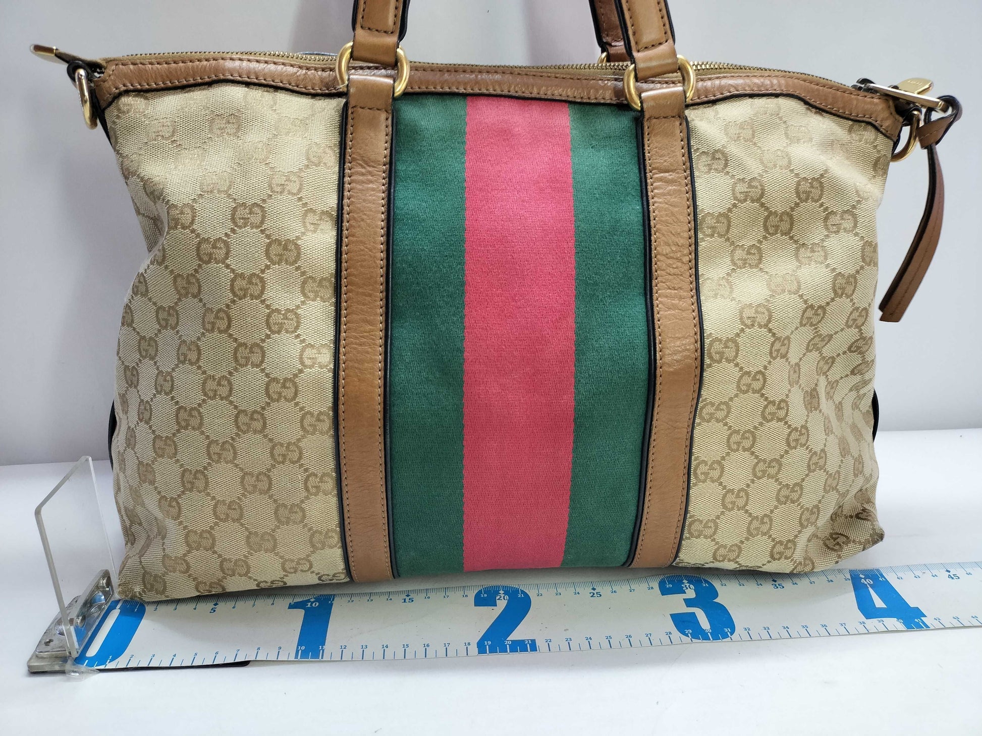 GUCCI GG Canvas Gucci Hand Shoulder Bag Tote Bag