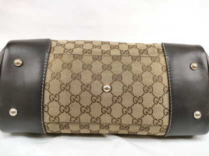 GUCCI GG Canvas Gucci Tote Bag Handbag
