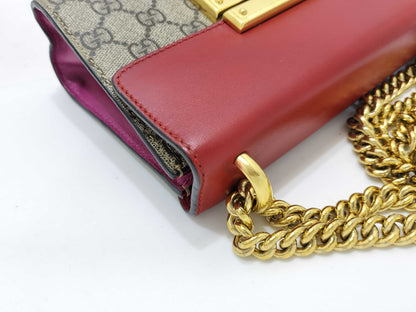GUCCI GG Supreme Gucci Chain Shoulder Bag Shoulder Bag