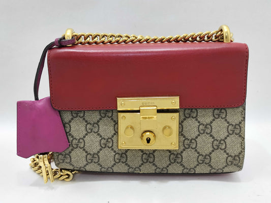GUCCI GG Supreme Gucci Chain Shoulder Bag Shoulder Bag