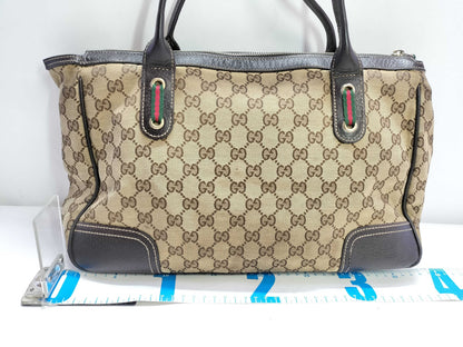 GUCCI GG Canvas Gucci Handbag Tote Bag