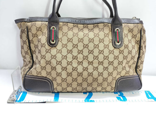 GUCCI GG Canvas Gucci Handbag Tote Bag