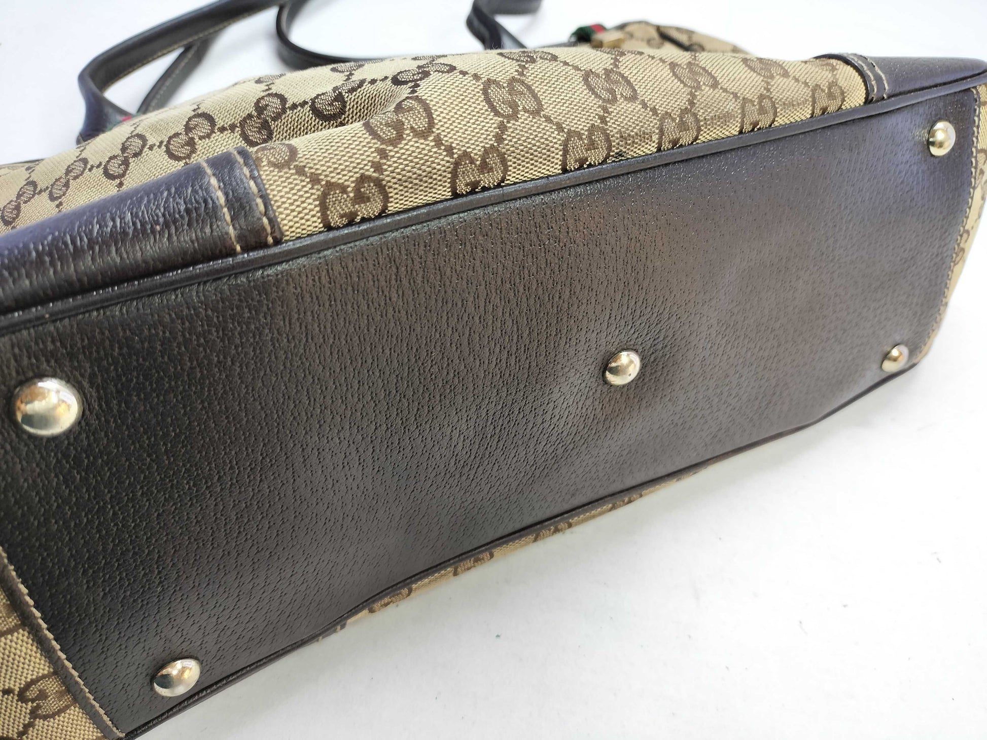 GUCCI GG Canvas Gucci Handbag Tote Bag