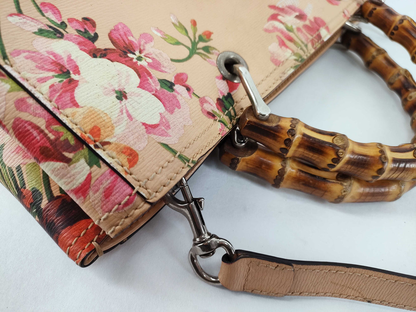 GUCCI Bamboo Gucci Shoulder Bag Handbag