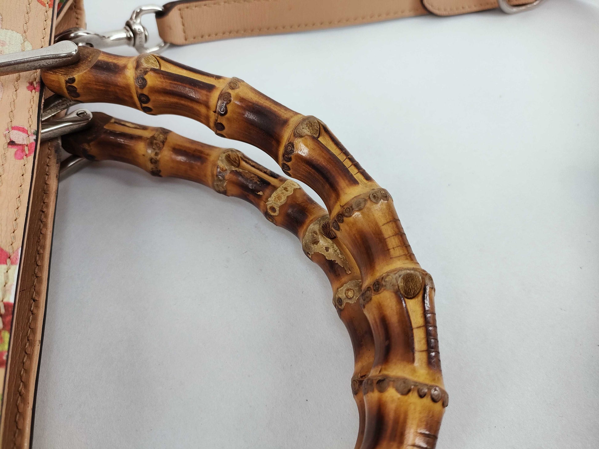 GUCCI Bamboo Gucci Shoulder Bag Handbag