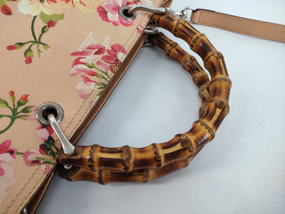 GUCCI Bamboo Gucci Shoulder Bag Handbag