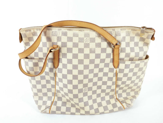 LOUIS VUITTON AR4170 Damier Azur Louis Vuitton Handbag Tote Bag