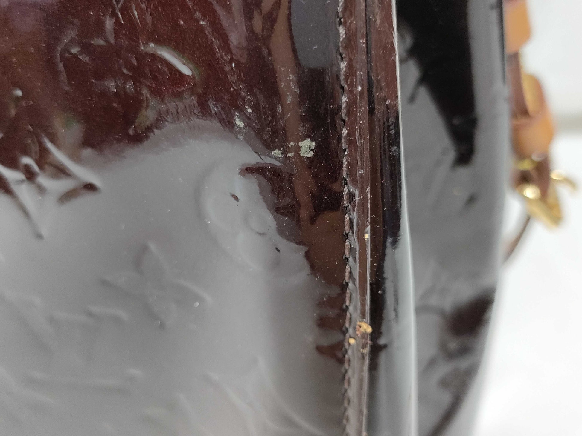 LOUIS VUITTON RFID Unverifiable Serial Number Unverifiable Vernis Louis Vuitton Handbag