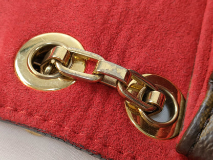 LOUIS VUITTON CA 4115 RFID Unverified Monogram Louis Vuitton Chain Shoulder Bag